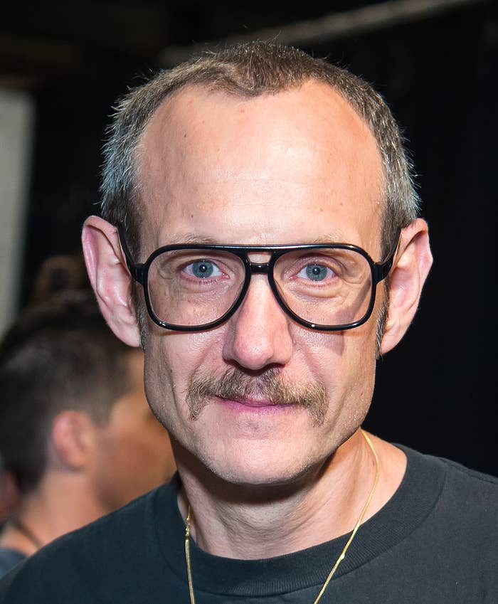 Michael Stewart / WireImage NEW YORK, NY - SEPTEMBER 12: Photographer Terry Richardson attends the Jeremy Scott fashion show during September 2016 New York Fashion Week: The Shows at The Arc, Skylight at Moynihan Station on September 12, 2016 in New York City. (Photo by Michael Stewart/WireImage)