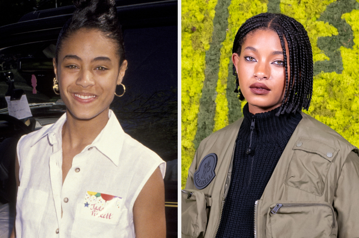 Side-by-side of Jada Pinkett Smith and Willow Smith