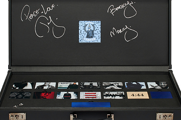 jay-z suitcase from auction