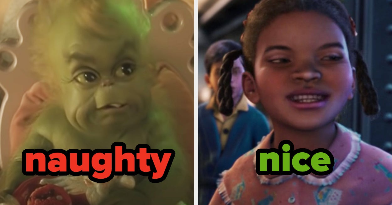 Christmas Movies Naughty Or Nice Quiz