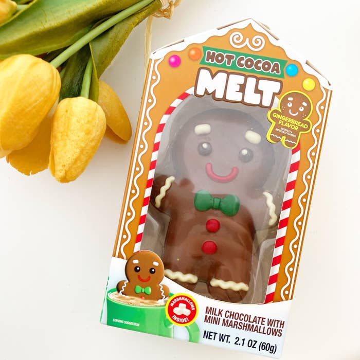 KALDI（カルディ）のクリスマスお菓子「マイフェイバリットカンパニー メルティングチョコレート ジンジャーブレッドマン 60g」