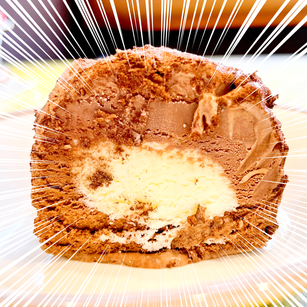 サイゼリヤのオススメのスイーツ「トリフアイスクリーム」