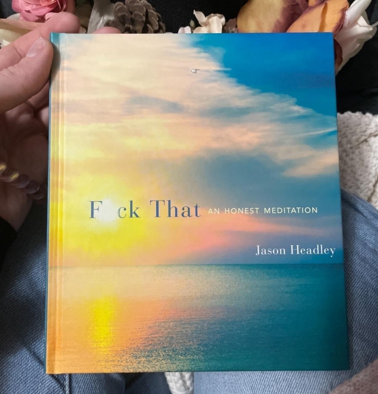 a reviewer photo of the book