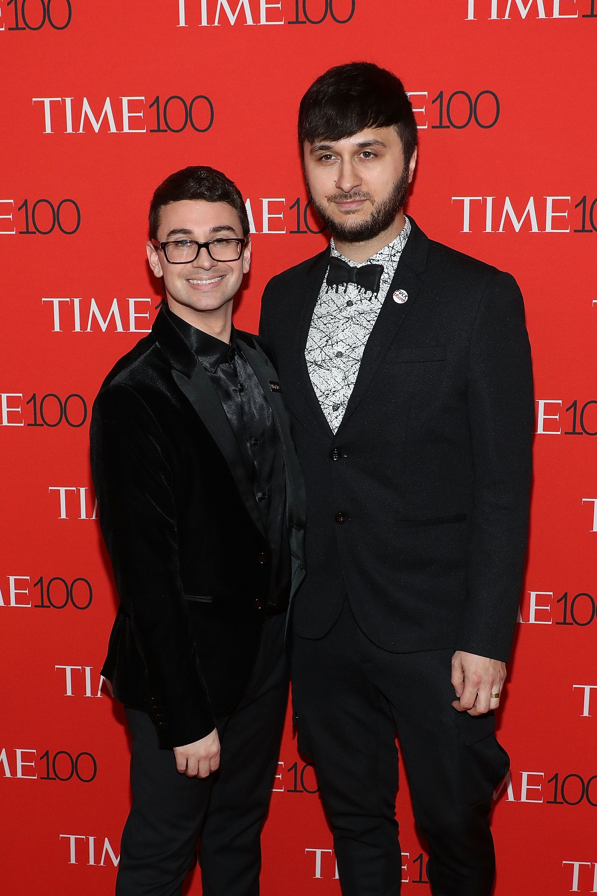 Christian and Brad at a Time 100 event