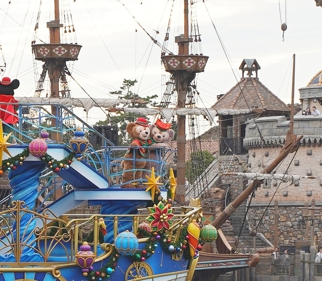 東京ディズニーシーの「ディズニー・クリスマス・グリーティング」