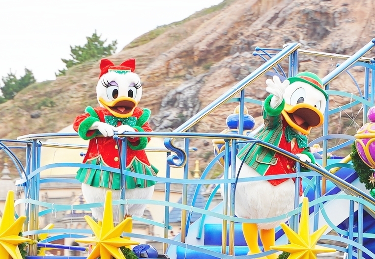 東京ディズニーシーの「ディズニー・クリスマス・グリーティング」