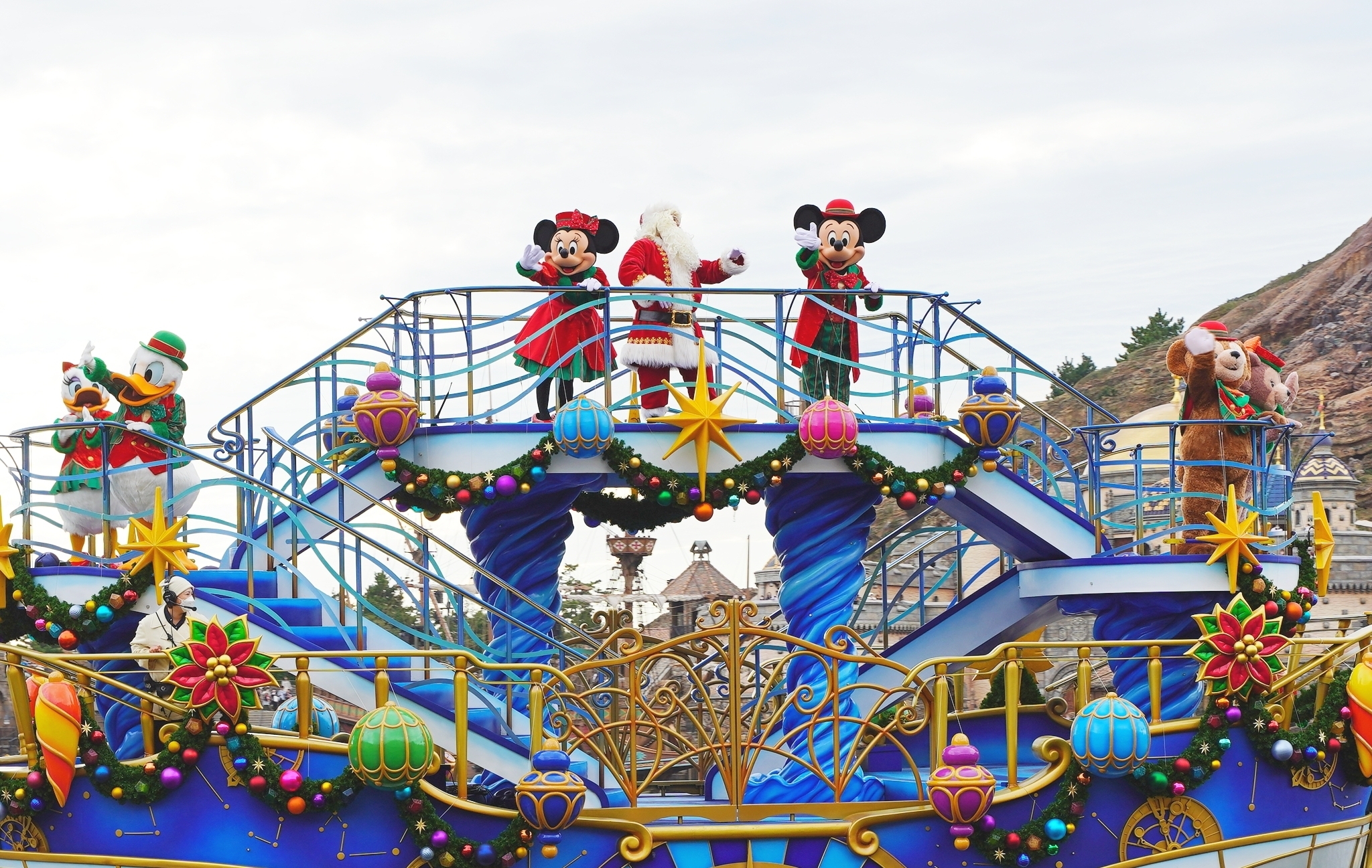 東京ディズニーシーの「ディズニー・クリスマス・グリーティング」