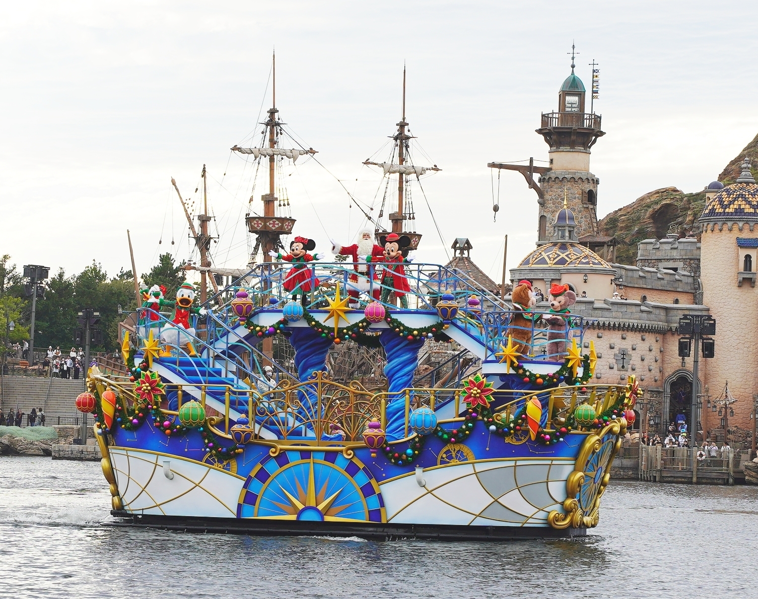 東京ディズニーシーの「ディズニー・クリスマス・グリーティング」