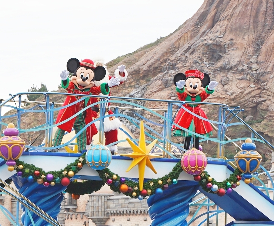 東京ディズニーシーの「ディズニー・クリスマス・グリーティング」