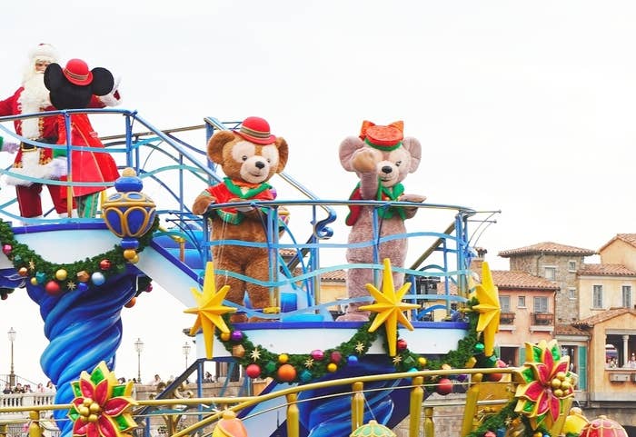 東京ディズニーシーの「ディズニー・クリスマス・グリーティング」