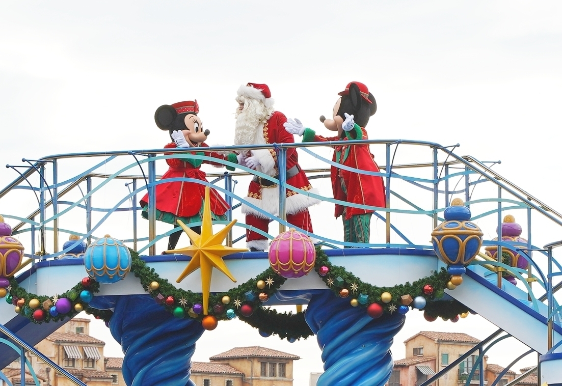 東京ディズニーシーの「ディズニー・クリスマス・グリーティング」