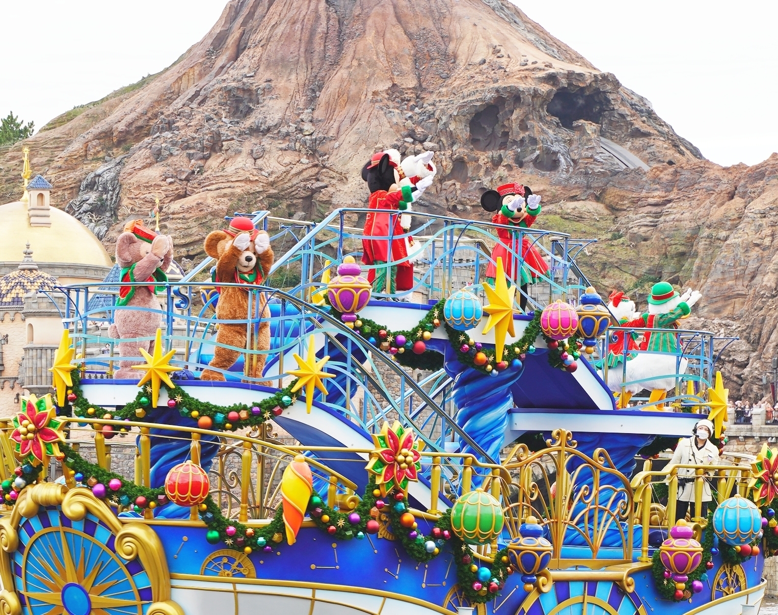 東京ディズニーシーの「ディズニー・クリスマス・グリーティング」