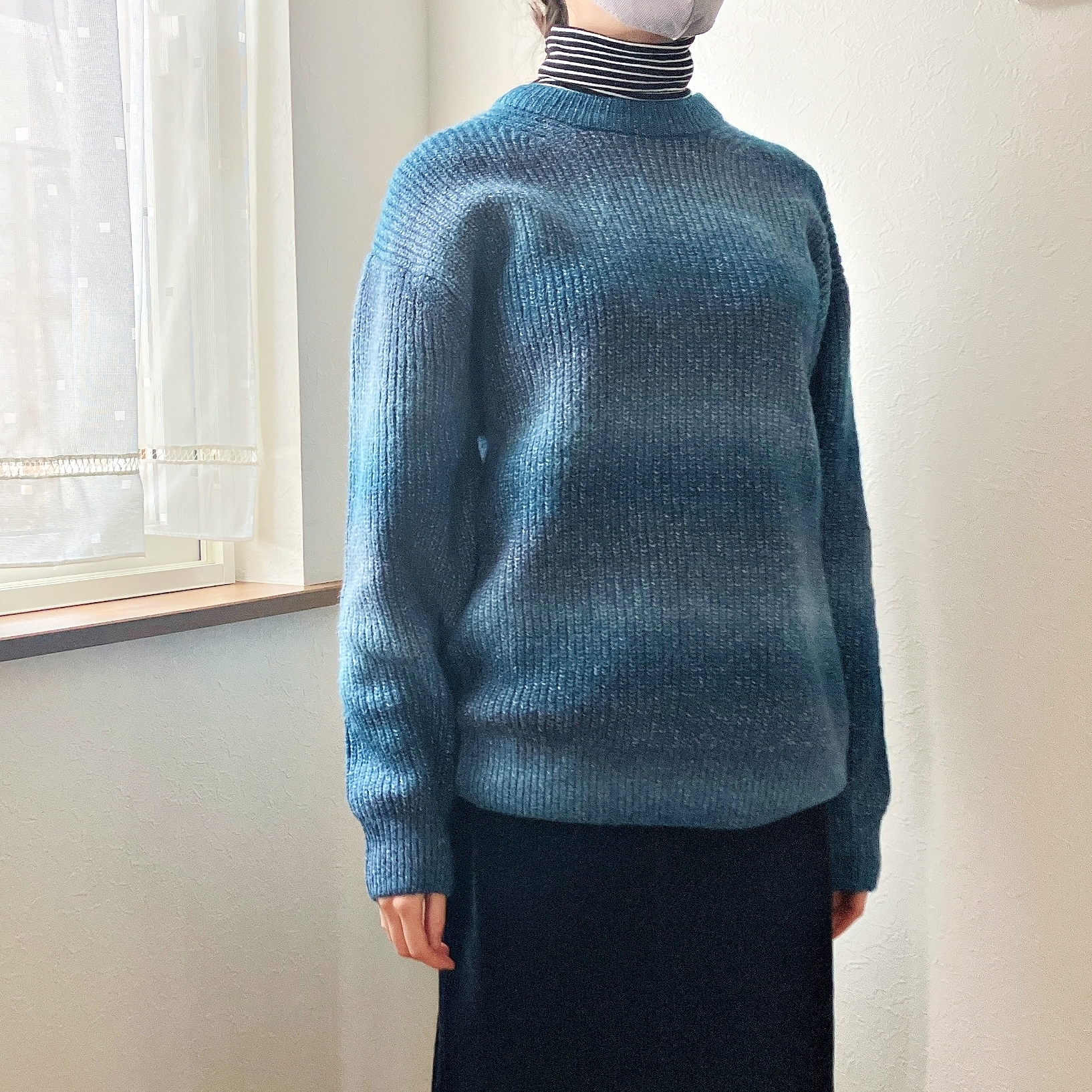 GU(ジーユー)のおすすめトップス「ローゲージセーター(長袖)(グラデーション)」