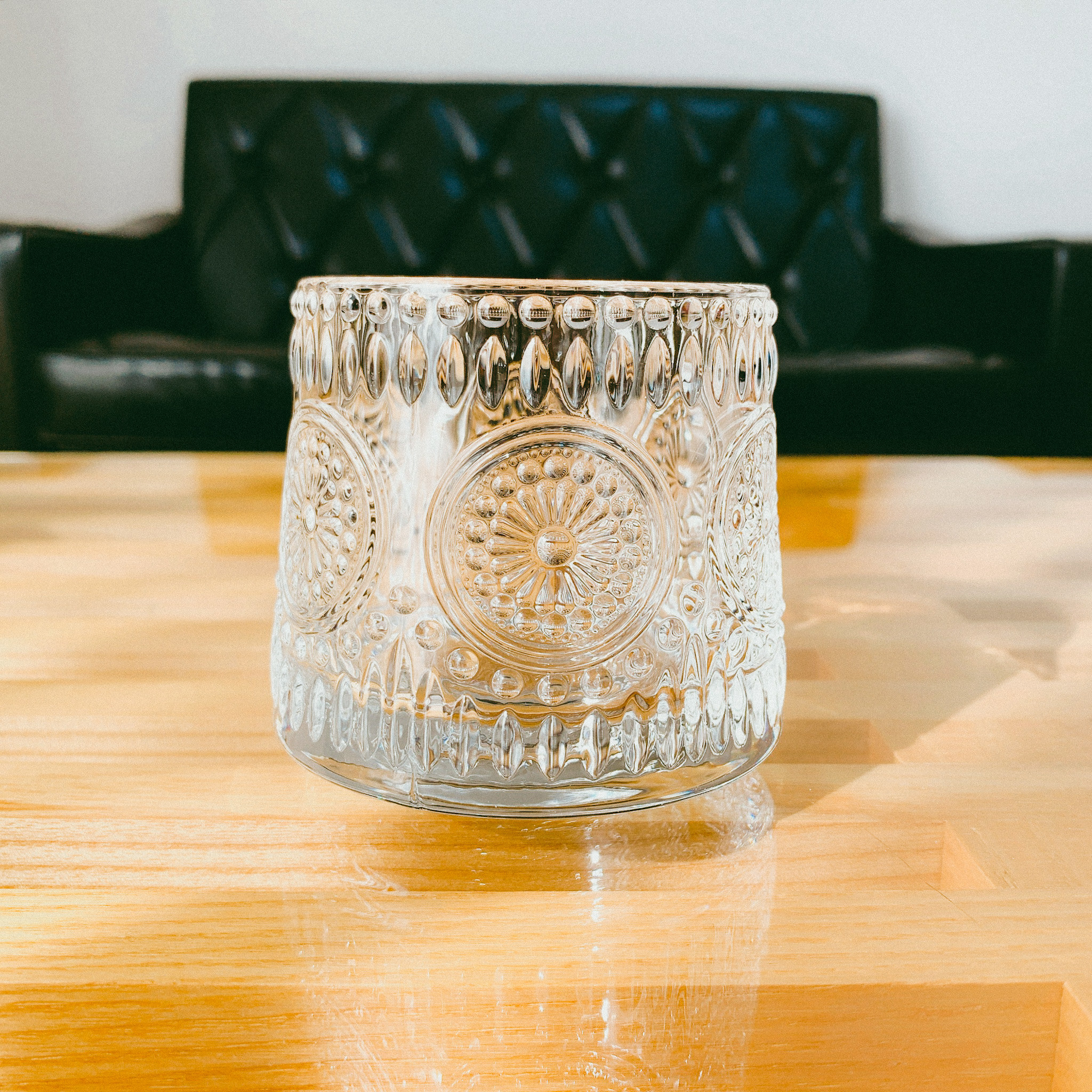 DAISO(ダイソー)の「スインググラス(ボヘミア、150ml)」