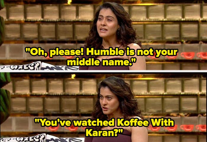 Kajol on Koffee With Karan