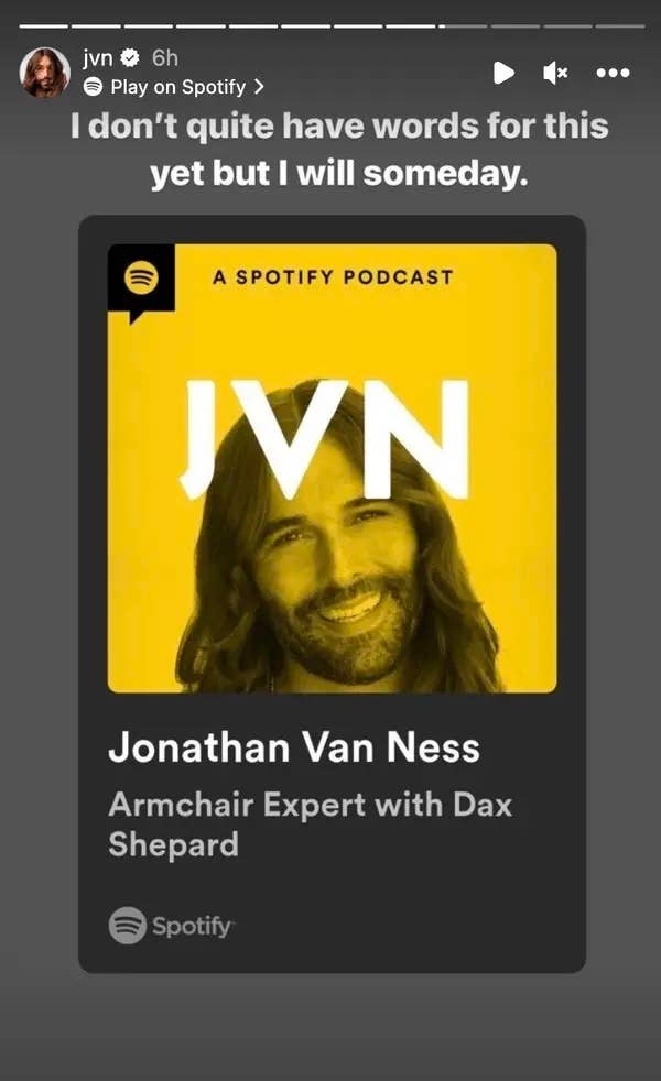 Jonathan Van Ness says Dax Shepard podcast edited interview