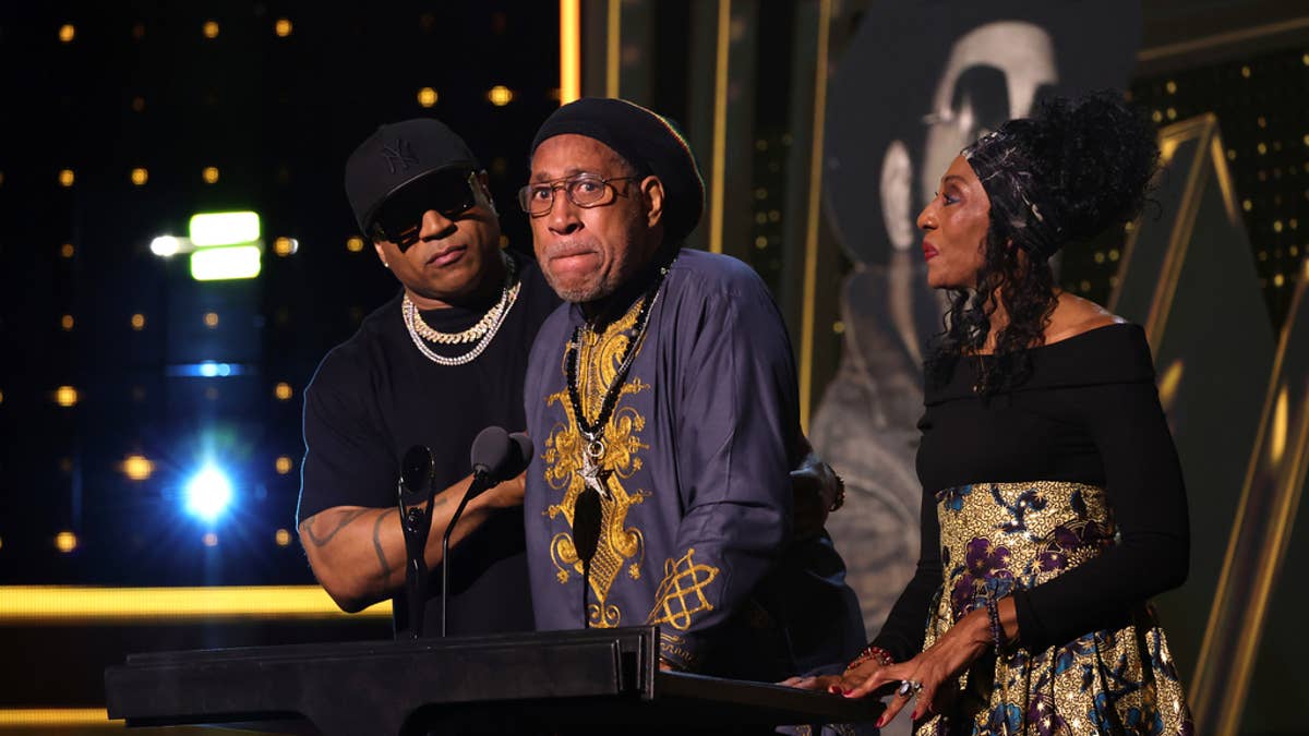 DJ Kool Herc broke down in tears while accepting the Musical Influence honor during the Rock &amp; Roll Hall of Fame 2023 induction ceremony.