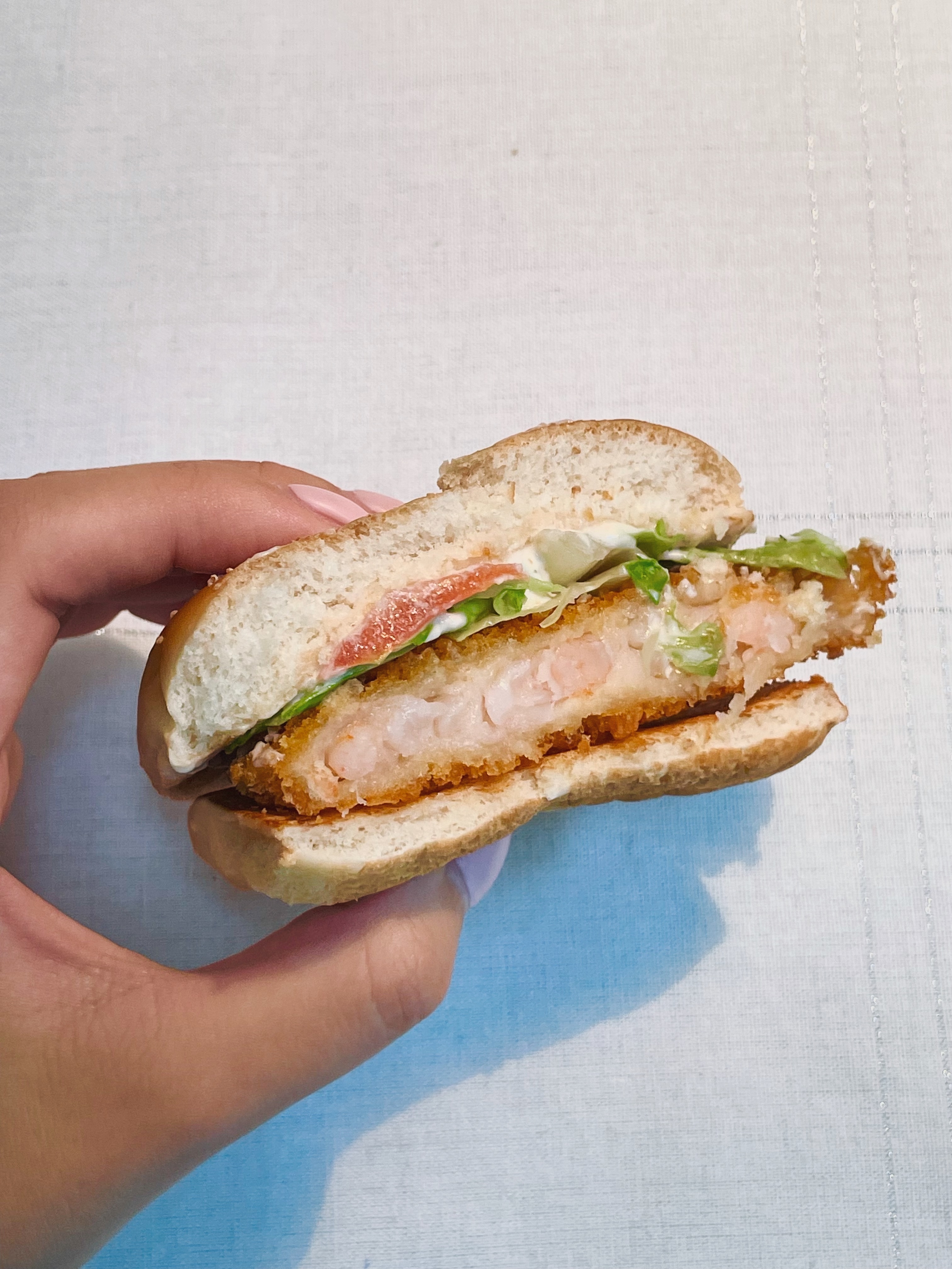 マックのオススメバーガー「N.Y.デリ シュリンプタルタル」