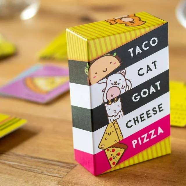 Taco Cat Goat Cheese Pizza box