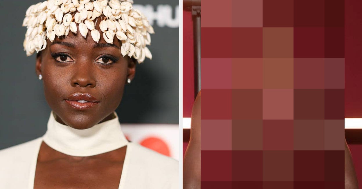 Lupita Nyong’o Red Naked LACMA Dress Reactions