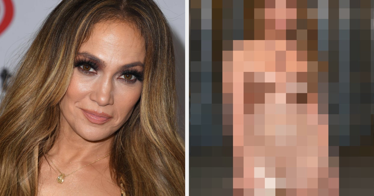 Jennifer Lopez Wore A Naked Dress On A Date With