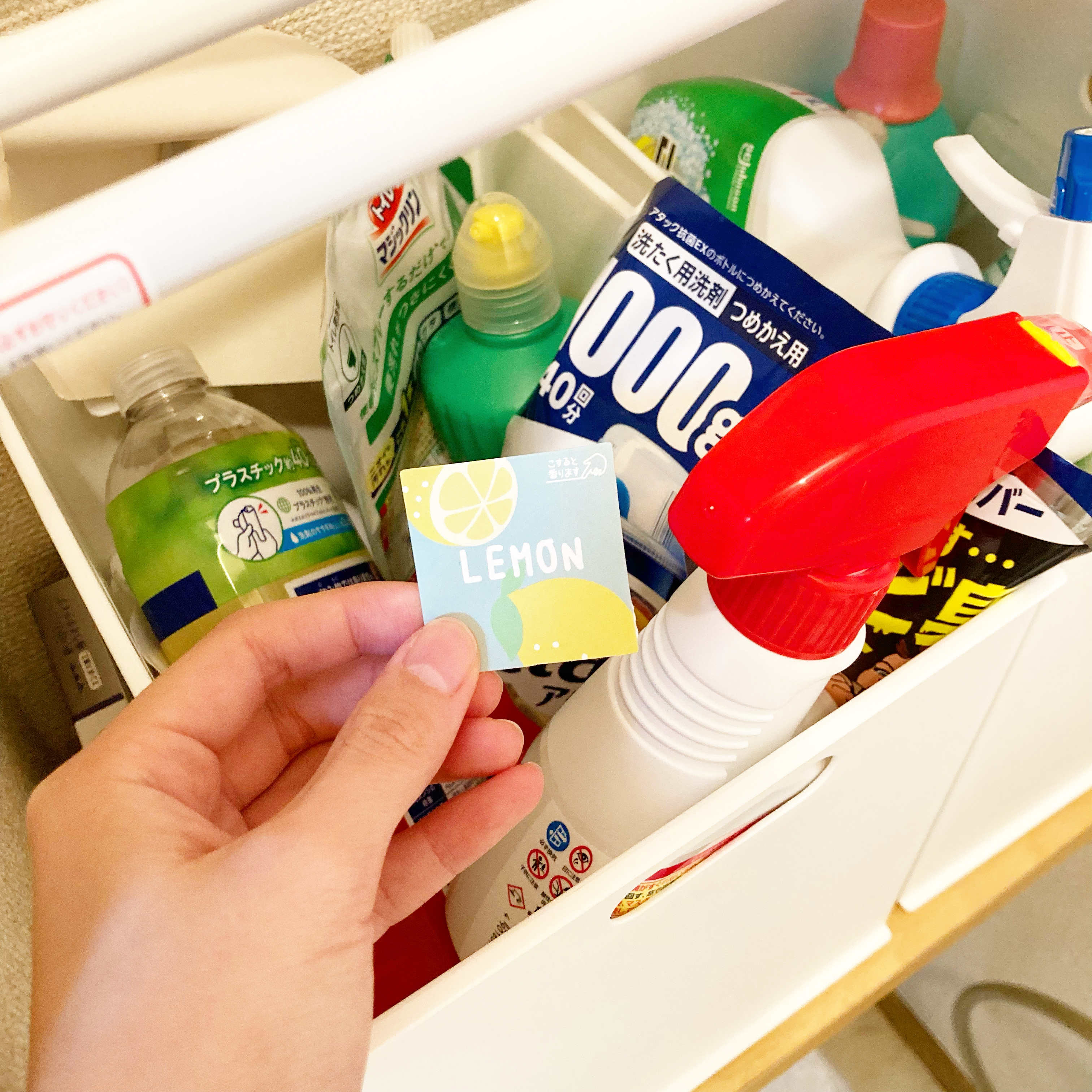 CanDo（キャンドゥ）の便利アイテム「香り付きシール 6P」