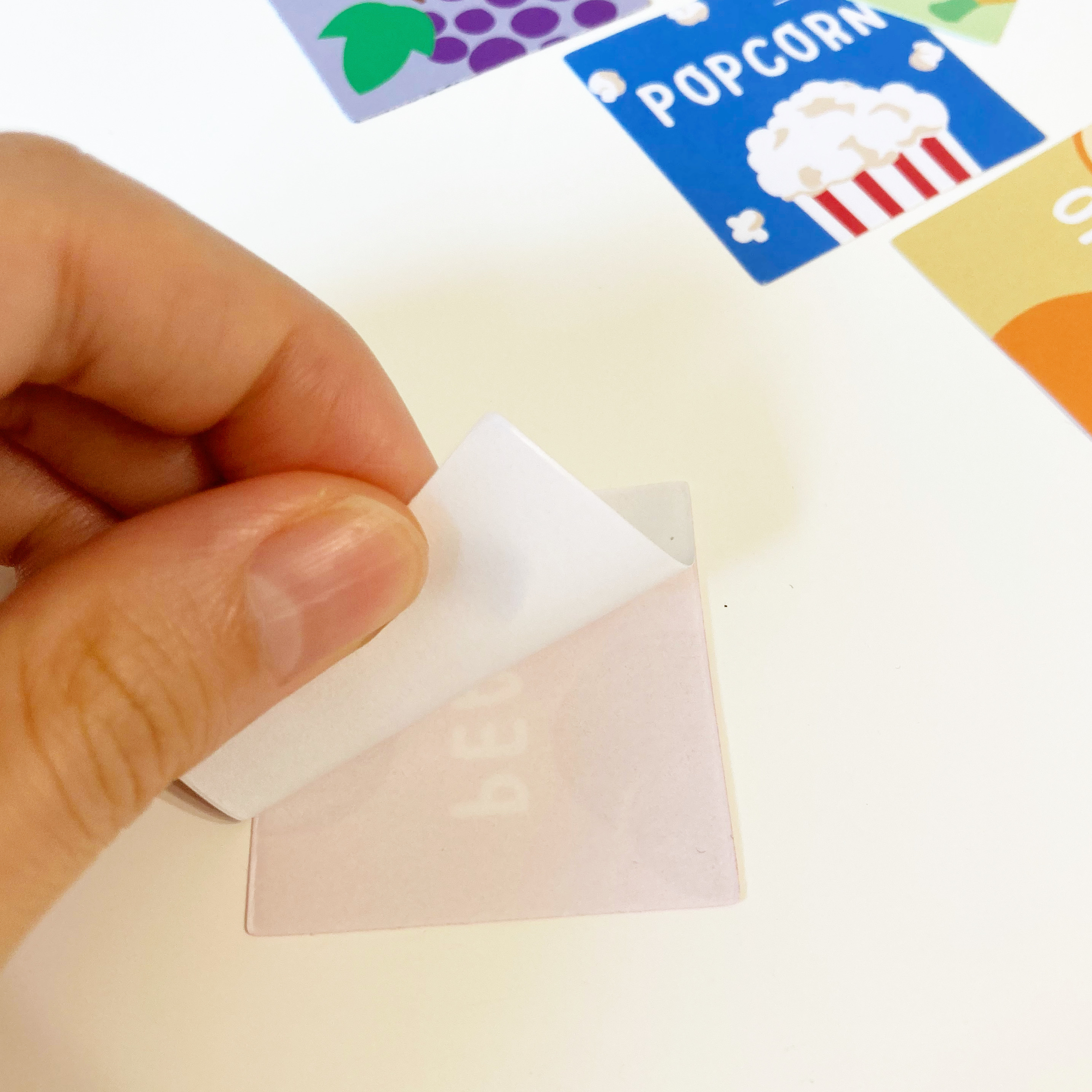 CanDo（キャンドゥ）の便利アイテム「香り付きシール 6P」