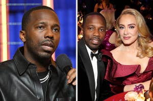 Rich Paul does an interview vs Adele and Rich Paul sitting together