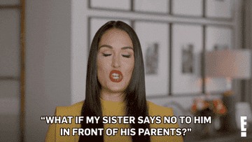 &quot;What if my sister says no to him in front of his parents?&quot;