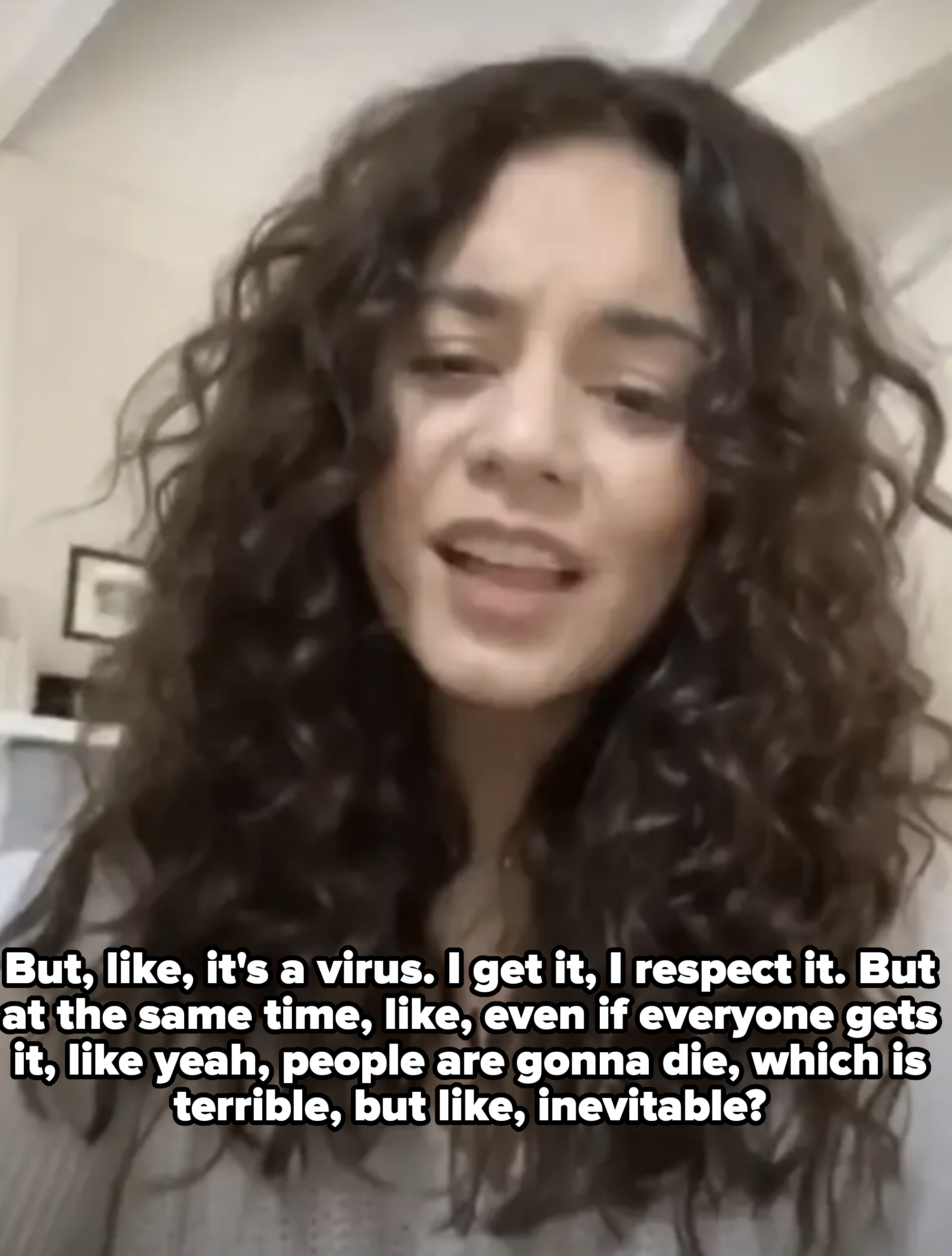 Closeup of Vanessa Hudgens