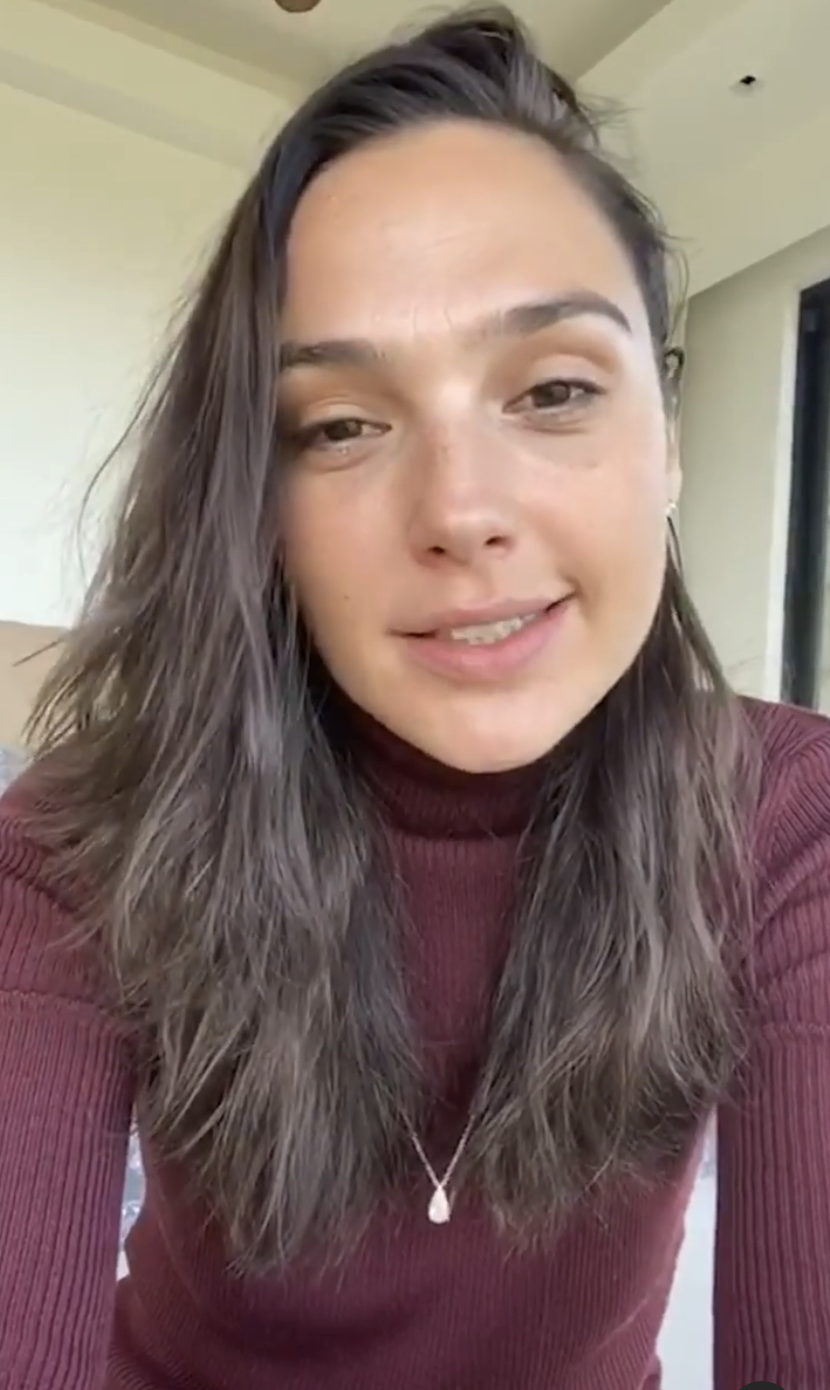 Closeup of Gal Gadot