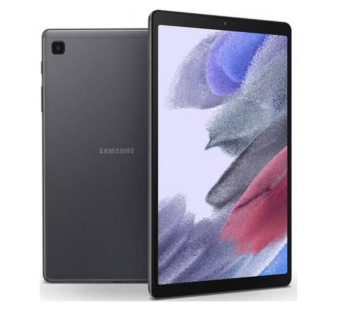 Samsung tablet with artwork display