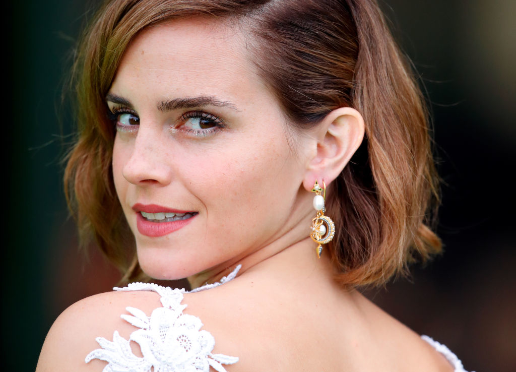 Closeup of Emma Watson