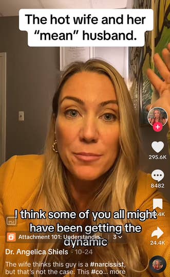 dr shiels talking about the hot wife and the mean husband