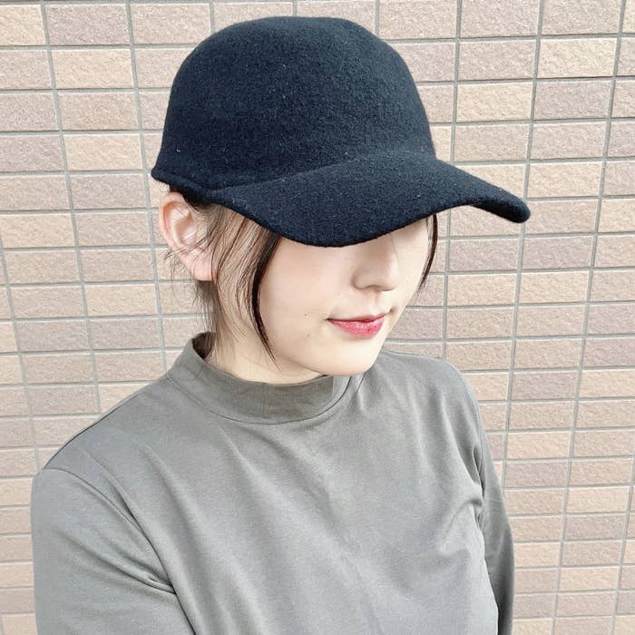 ユニクロCのおすすめキャップ「アジャスタブルウールキャップ」