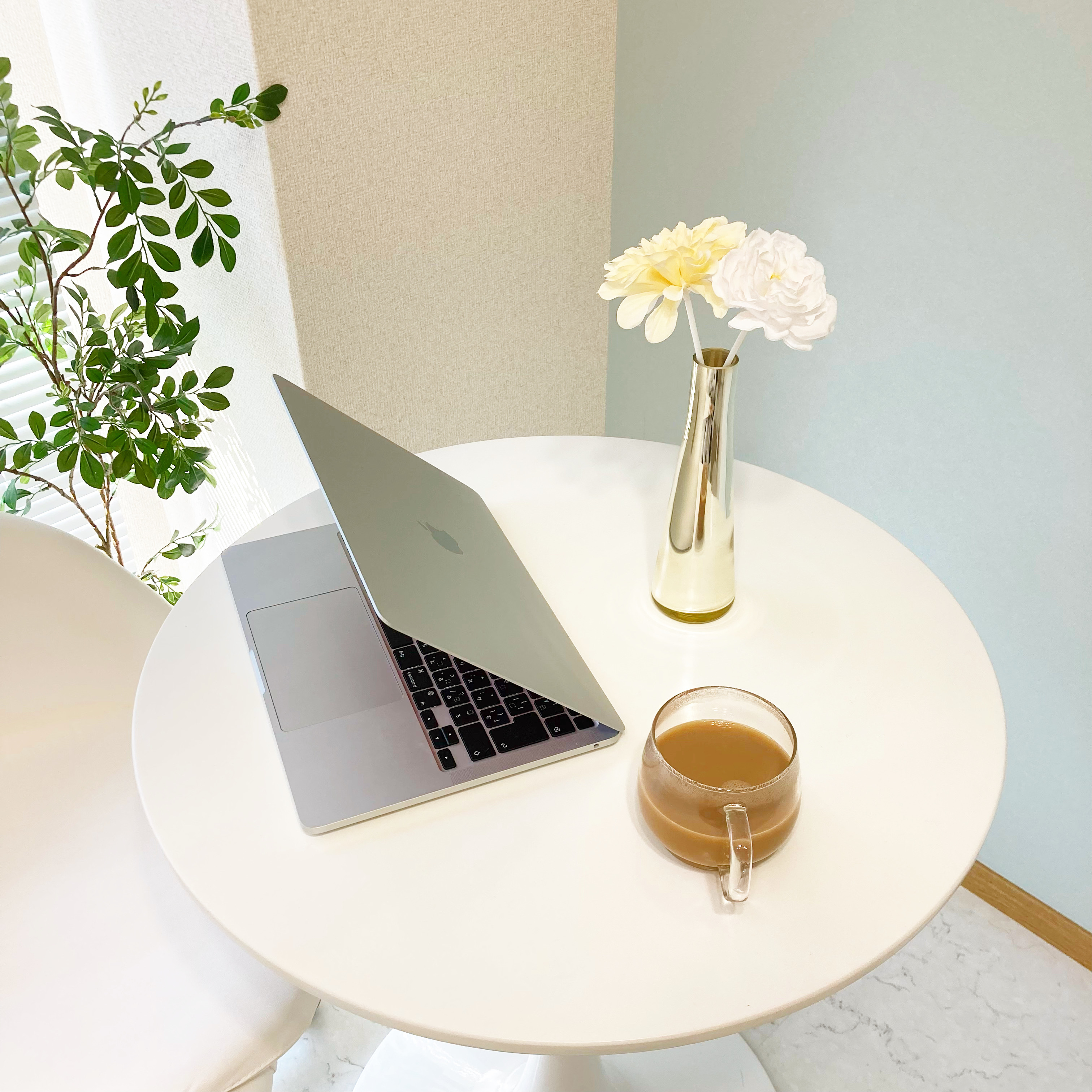 CanDo（キャンドゥ）の高見えインテリア「JFサヴォンフラワー スノーホワイト」「JFサヴォンフラワー コットンイエロー」