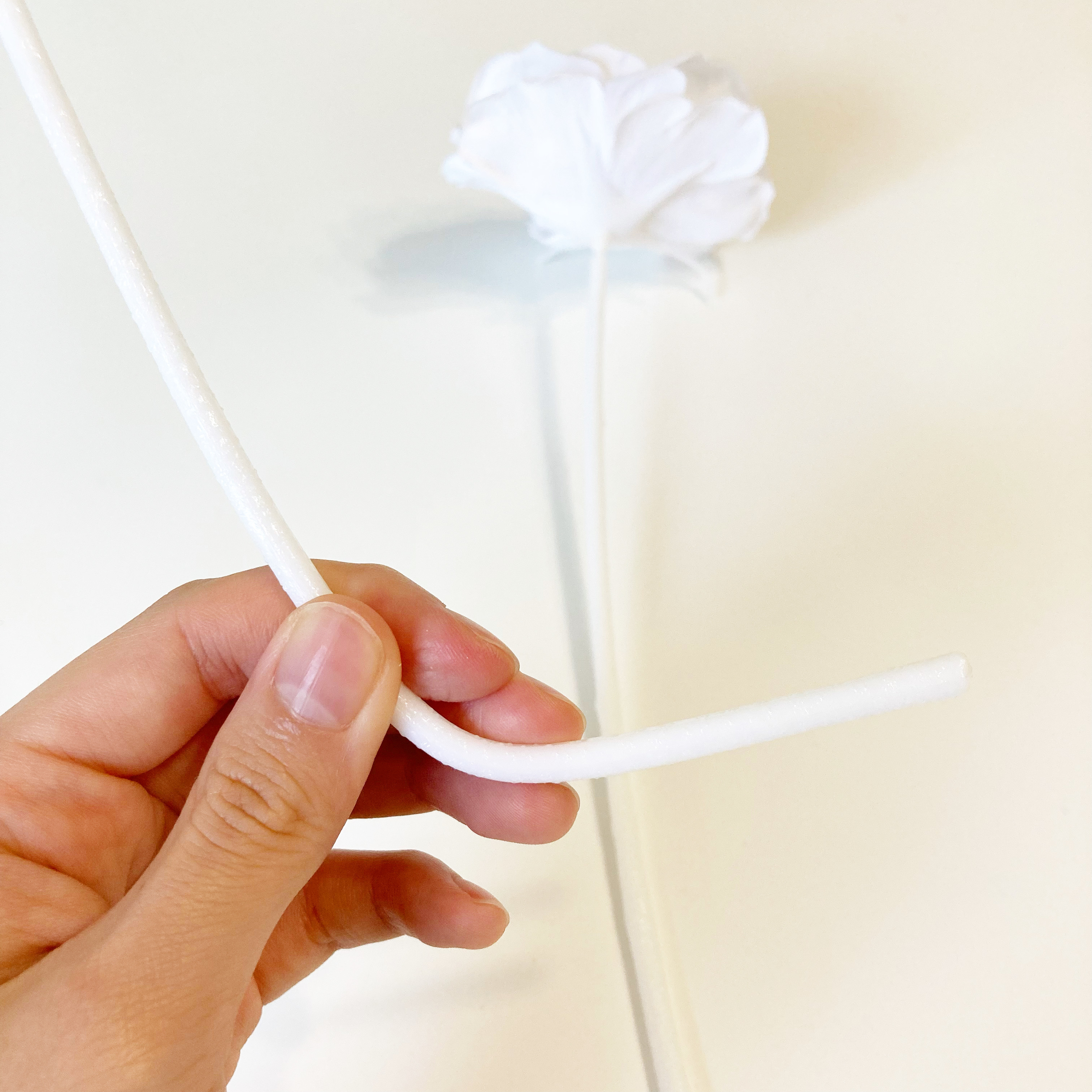 CanDo（キャンドゥ）の高見えインテリア「JFサヴォンフラワー スノーホワイト」「JFサヴォンフラワー コットンイエロー」