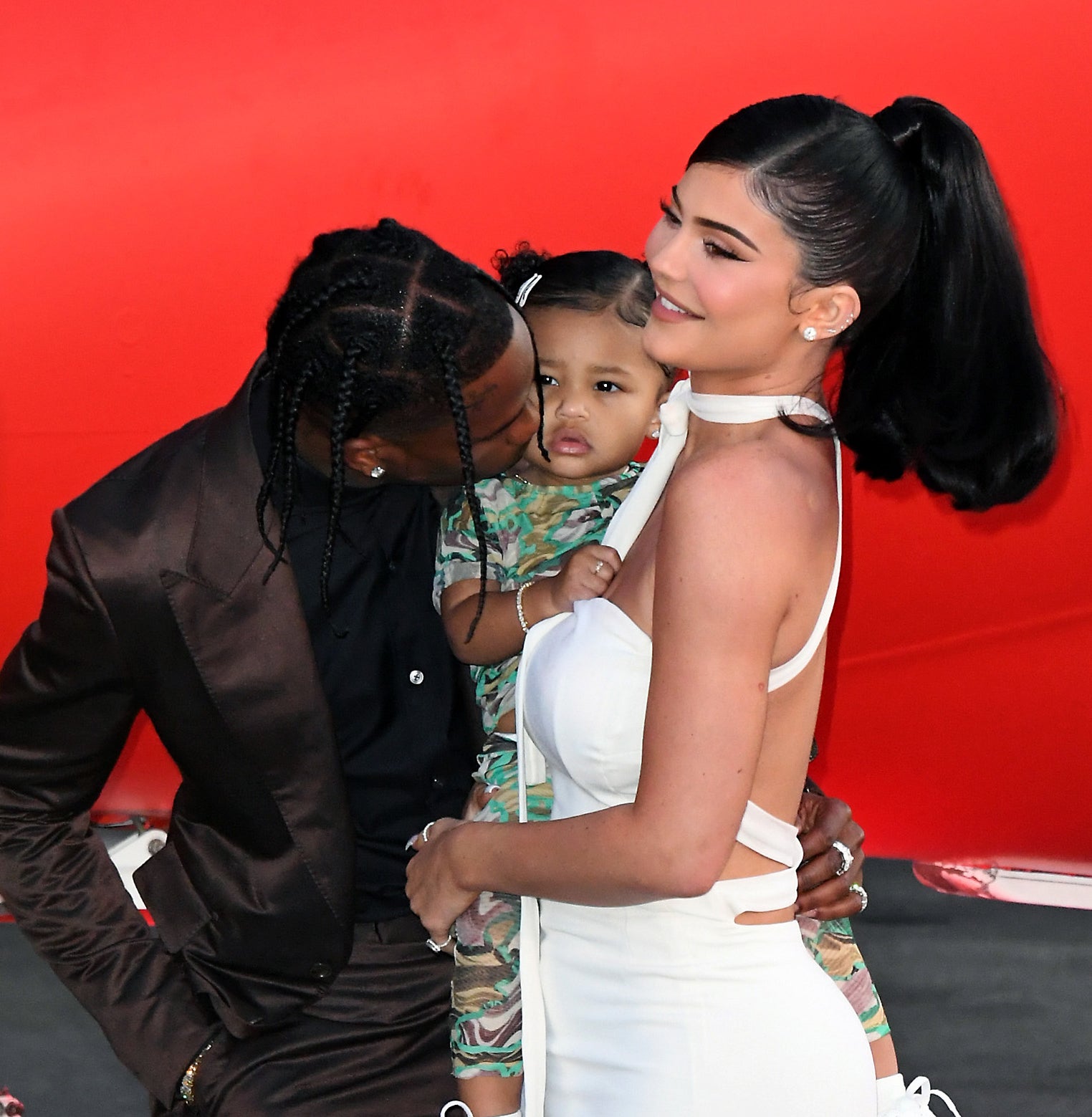 Travis Scott Brings 5-Year-Old Daughter Stormi Out At Concert