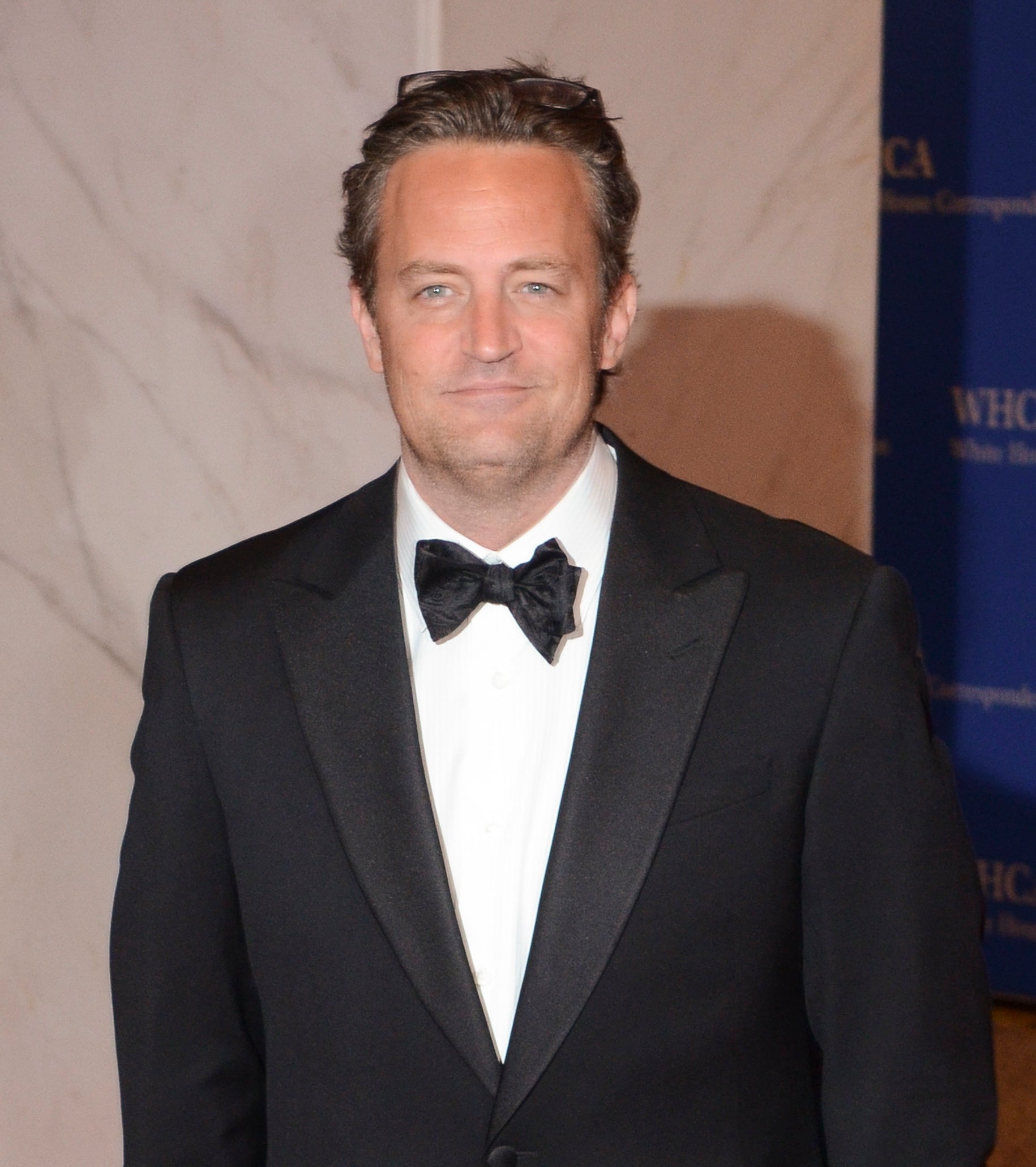 Closeup of Matthew Perry