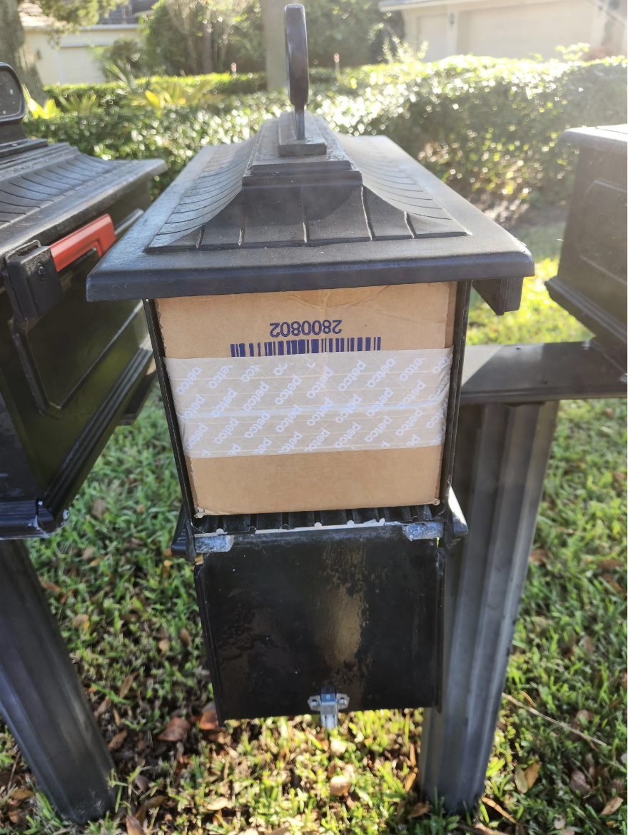 the same mailbox from a different angle