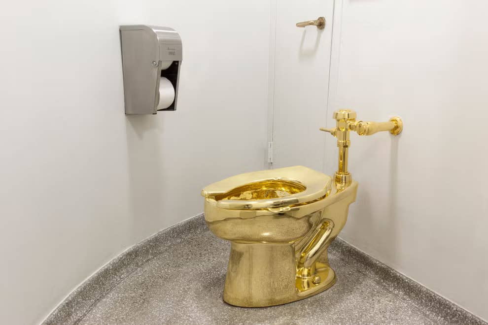 Four Men Charged In Heist Of 18Carat Gold Toilet From Winston