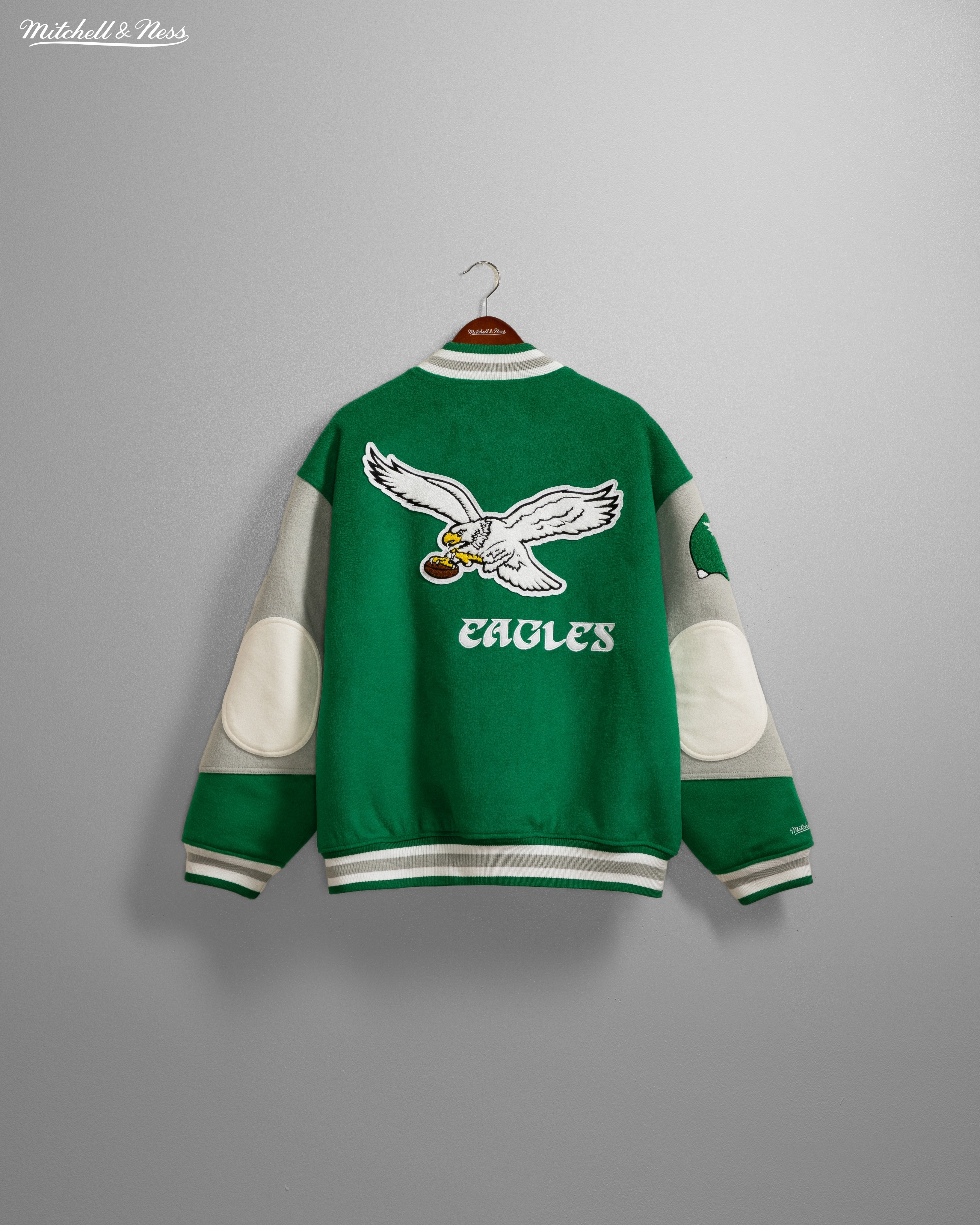 eagles jacket is pictured