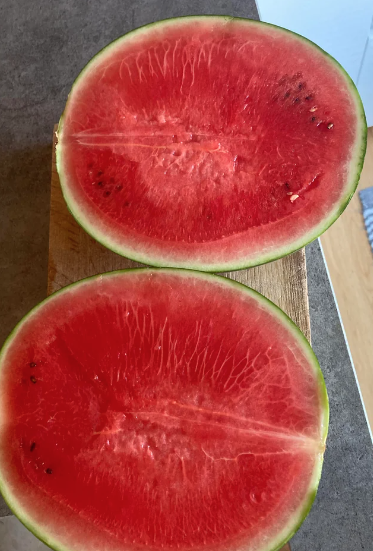 closeup of watermelon