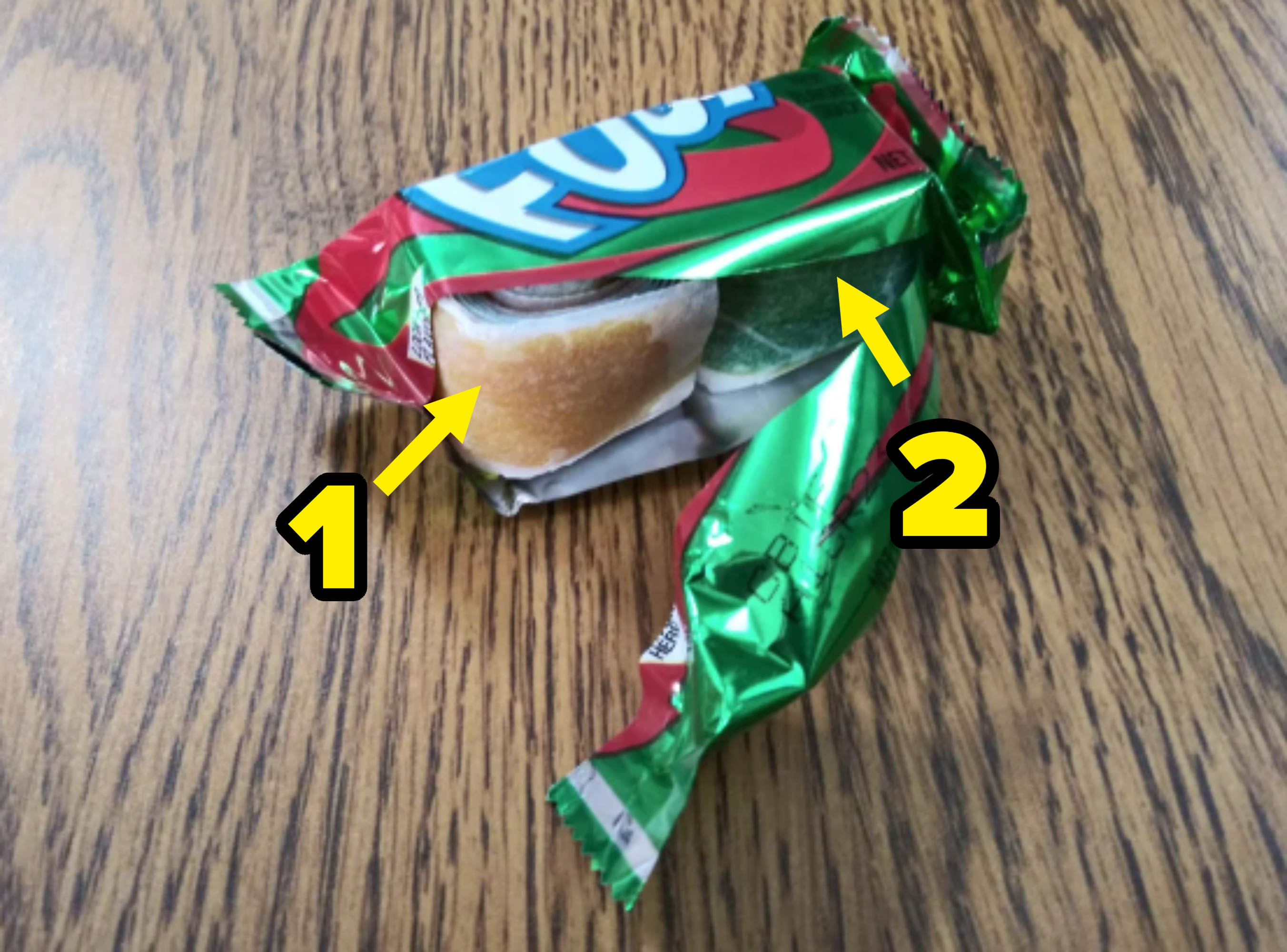 Two Fruit Roll-ups