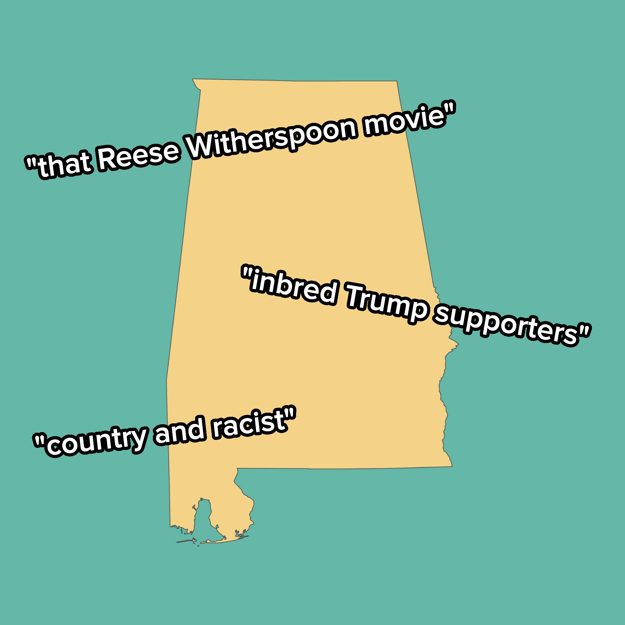 Outline of Alabama