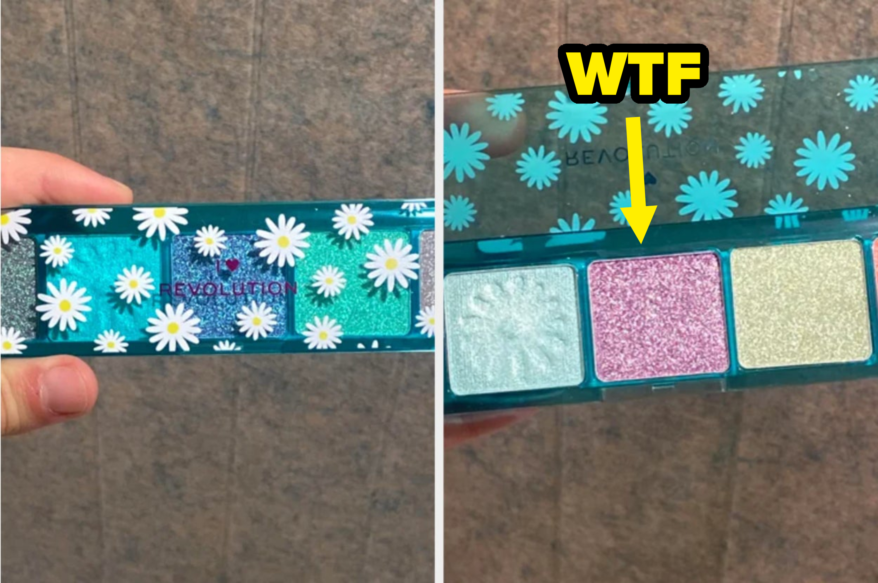 the shade is actually blue