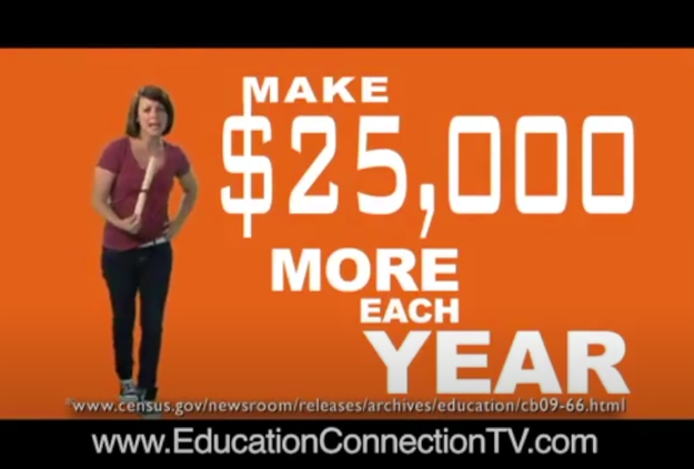 Education Connection commercial