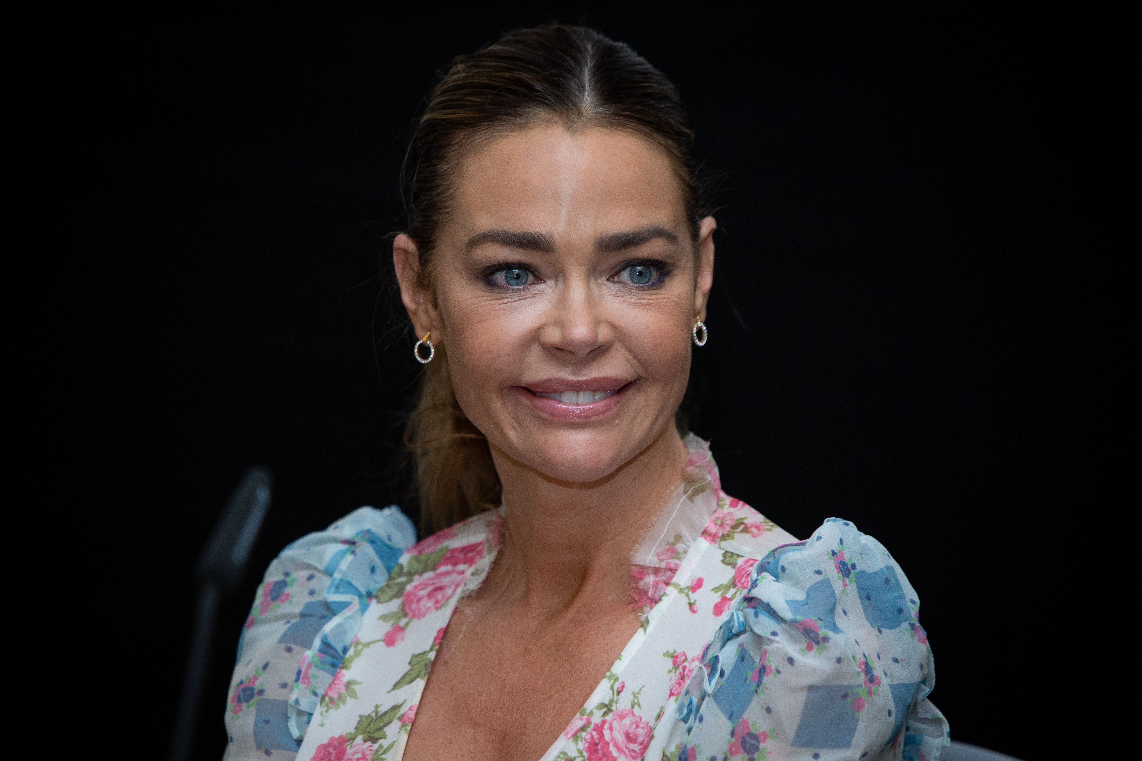 Closeup of Denise Richards