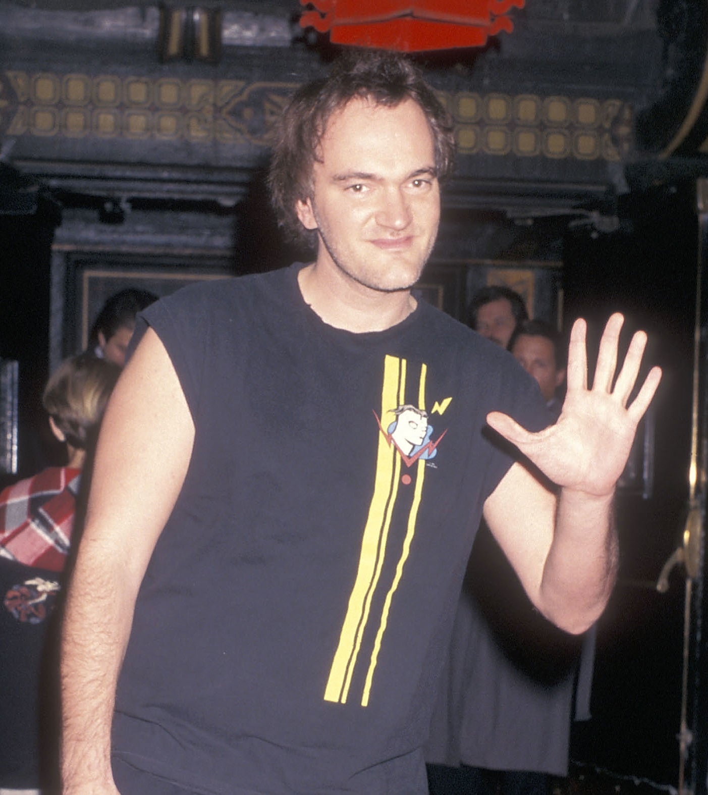 Closeup of Quentin Tarantino