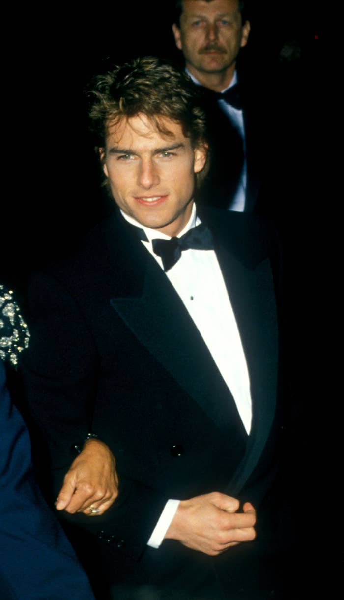 Closeup of Tom Cruise